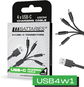  LIIBATTARIES Nabíječka 19 cm USB-A > 4× USB-C - Nabíječka baterií
