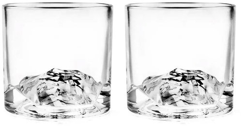 LIITON Mt. Blanc Whiskey glass set of 2 - Glass - Main image