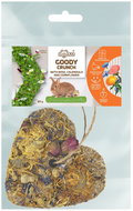 Limara Goody Crunch Cell-free Herbal Heart, Calendula, Cornflower and Rose 80 g - Dietary Supplement for Rodents