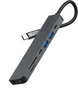 LINQ Pro USB-C 5Gbps Multiport Hub with 4K HDMI and Card Reader - Port Replicator