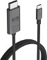 Datový kabel LINQ 8K/60Hz USB-C to DisplayPort Pro Cable 2m - Space Grey - Datový kabel