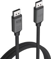 Data Cable LINQ 8K/60Hz PRO Cable Display Port to Display Port -2m - Space Grey - Datový kabel