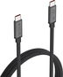 Datenkabel LINQ USB-C 3.2 Gen.2 Kabel 100W/10Gbps 2 m - Spacegrau - Datový kabel