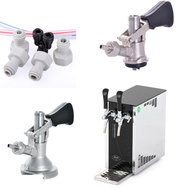 LINDR PYGMY 25/K Exclusive Green Line 2x tap new, bayonet, flat, connecting set 1x drink - Draft Beer System