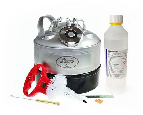 LINDR Sanitation set profi 5L - flat - Sanitation Adapter - Main image