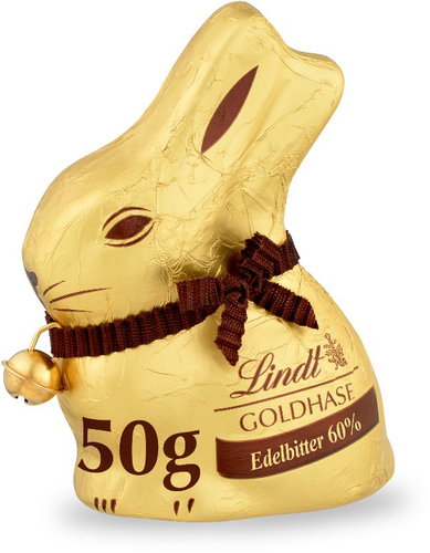 Lindt Golden Bunny dark chocolate 60%, 50 g - Chocolate - Main image