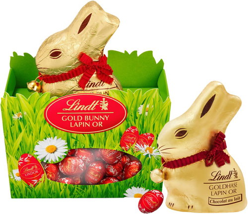 Lindt Golden Bunny gift basket 150 g - Chocolate - Main image