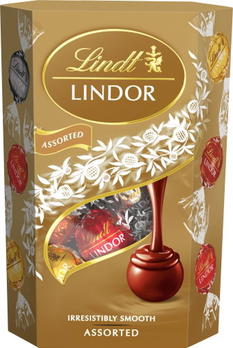LINDT Lindor Pralines Mix Golden Mix 200 g - Box of Chocolates - Main image