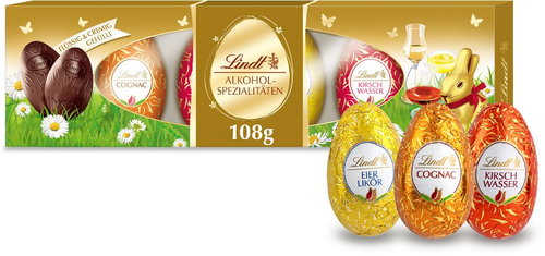 Lindt Eggs with alcohol 108 g - Sweets - Main image