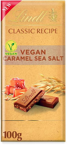 Lindt Classic Vegan Salted Caramel 100 g - Chocolate - Main image