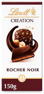 Lindt Creation Hořká čokoláda plněná lískooříškovou náplní 150 g - Čokoláda