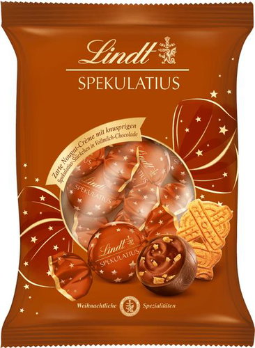 Lindt Almond Pralines with biscuit pieces 101 g - Čokoládové bonbony - Main image