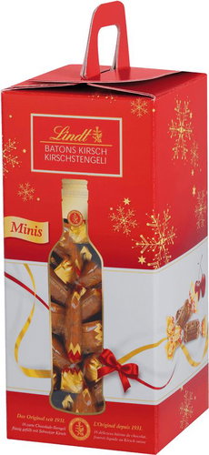 Lindt Mini Batons Cherry 235 g - Cookies - Main image