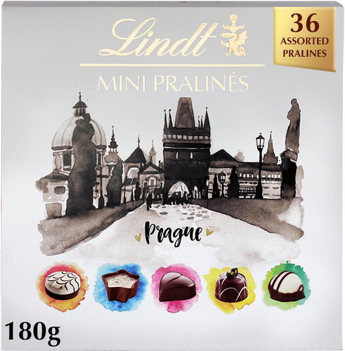Lindt Mini Pralines Prague 180 g - Box of Chocolates - Main image