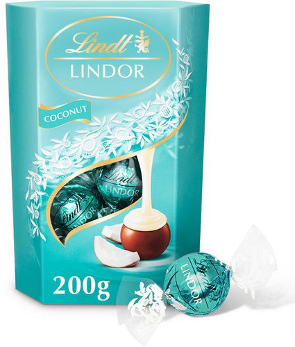 Lindt pralines Coconut 200 g - Čokoládové bonbony - Main image