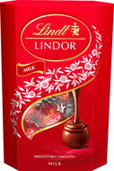 LINDT Lindor Pralinky Mléčná Čokoláda 200 g - Bonboniéra