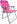 PO2600PI Folding chair, pink