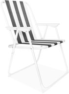 Linder Exclusiv PO2600SA Křeslo šedé s pruhy - Garden Chair