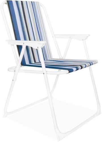 Linder Exclusiv PO2600SO Ocean armchair with stripes - Garden Chair - Main image