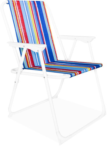 Linder Exclusiv PO2600SR Rainbow armchair with stripes - Garden Chair - Main image