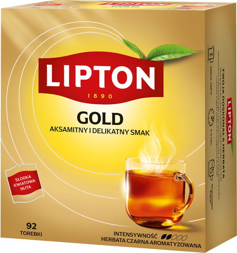 Lipton Gold 92 × 1,5g - Tea - Fő fotó