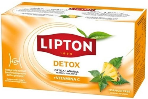 Lipton Detox Vitamin C 17 × 1.9g - Tea - Main image