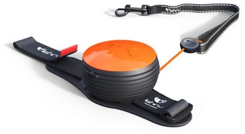 Lishinu Light Lock Neon Hand-Free oranžové - Vodítko - Hlavní obrázek