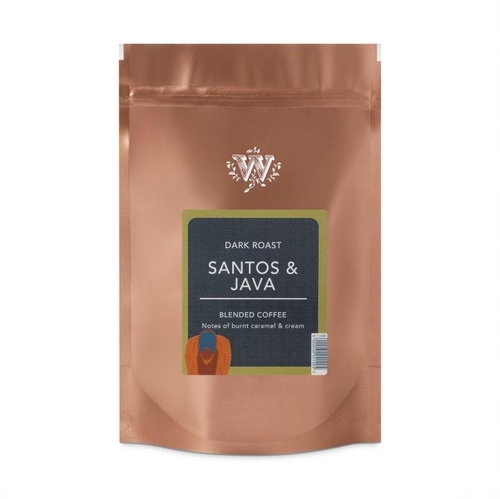 Whittard of Chelsea Santos & Java Coffee Beans 125g - Coffee - Main image