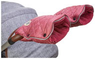 LITTLE ANGEL Pet, pair, 25 × 22,51 × 24 cm, old pink - Pushchair Gloves