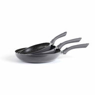 Livoo Set of 3 pans, grey Livoo MEN124G - Pan Set