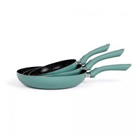 Livoo Set of 3 pans, turquoise Livoo MEN124VS - Pan Set