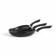 Livoo Set of 3 pans, black Livoo MEN124N - Pan Set