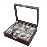 Livefy Watchy Watch Organizer 10 pcs, brown - Watch Box