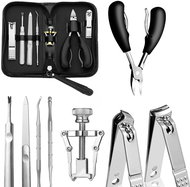 Livefy Nail Nippers 8 pcs, black - Manicure Set