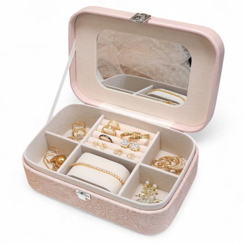 Livefy Aurora jewellery box, pink - Jewellery Box - Main image