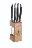 Lou Laguiole Set of steak knives 6 pcs in block - Knife Set