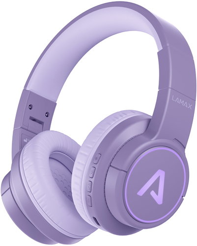 LAMAX GlowKid1 - violet - Wireless Headphones - Main image