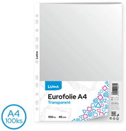 LUMA A4/45 micron, glossy - pack of 100 - Sheet Potector