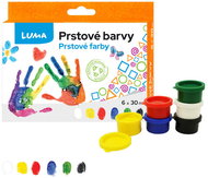 LUMA 6 colours x 30 ml - Fingerpaints
