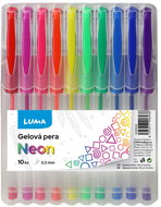 LUMA Neon, 0.5 mm - set of 10 colours - Gel Pen 