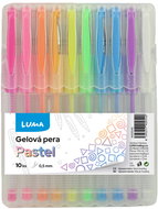 LUMA Pastel, 0.5 mm - set of 10 colours - Gel Pen 