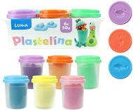 LUMA soft in cup Pastel, 6 x 50 g - Modelling Clay