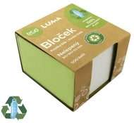 LUMA ECO non-adhesive, 80 x 80 x 53 mm, 500 sheets, white - Memo Pad