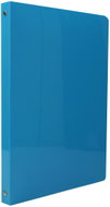 LUMA 4-ring 25 mm A4, neon blue - Document Folder