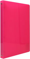 LUMA 4-ring 25 mm A4, neon pink - Document Folder