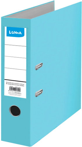 LUMA A4 70 mm pákový, pastel modrý - Arch Folder - Main image