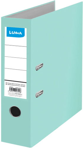 LUMA A4 70 mm pákový, pastel zelený - Arch Folder - Main image