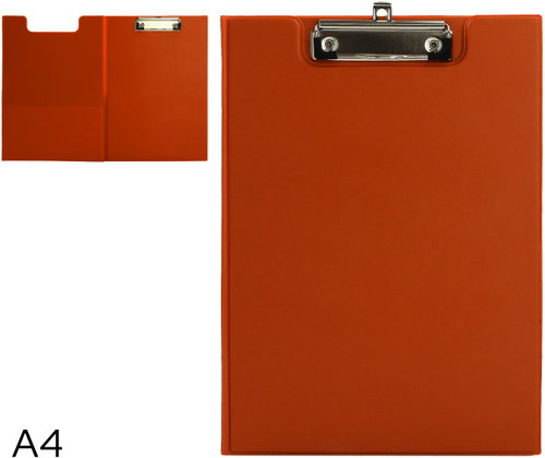 LUMA A4 Document Folder, Red - Clipboard - Main image