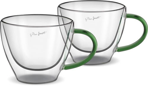 Lamart termosklenice LT9115 VASO Set Cappuccino 190 ml 2 ks zelený - Sklenice - Hlavní obrázek