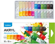 LUMA set 12 x 12 ml - Acrylic Paints